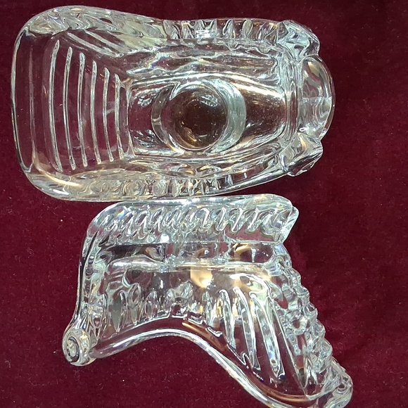 Princess House 24% Lead Crystal Sleigh Candlesticks Taper, Votive (2) Bundle - Picture 5 of 5